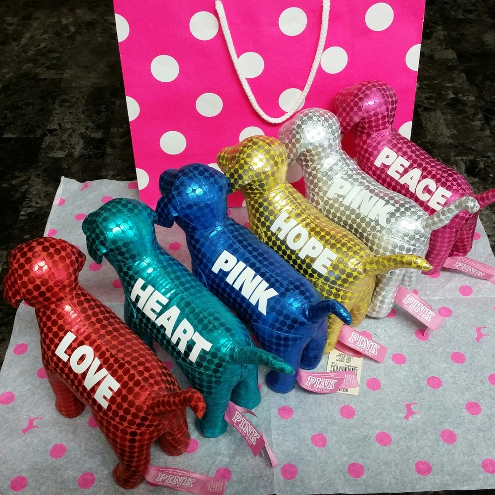VS PINK Disco Mini Dog Complete Set